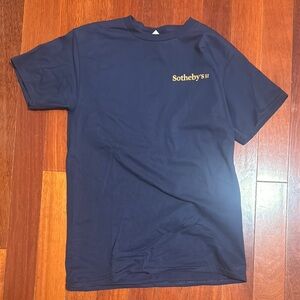 Hanes Navy Blue Short Sleeve Tee